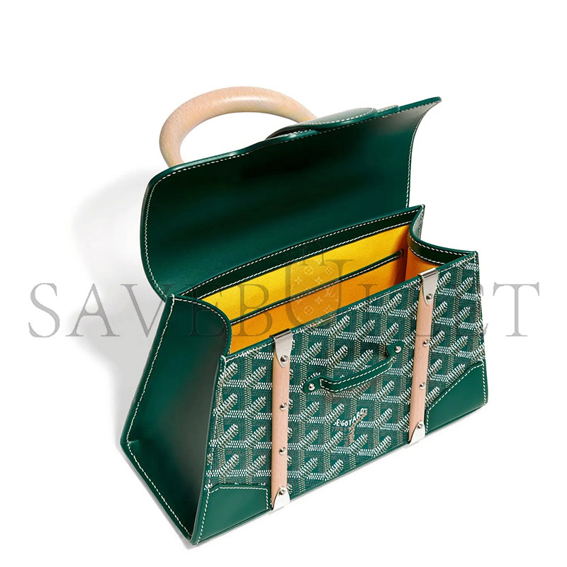 GOYARD SAÏGON STRUCTURÉ MINI BAG SAIGR2MINTY09CL09P (20*15*7.5cm)